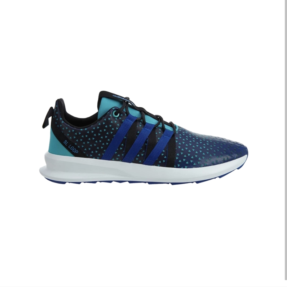 NWOT Adidas Sl Loop Ct Shock Green/Collegiate Royal/Crystal White